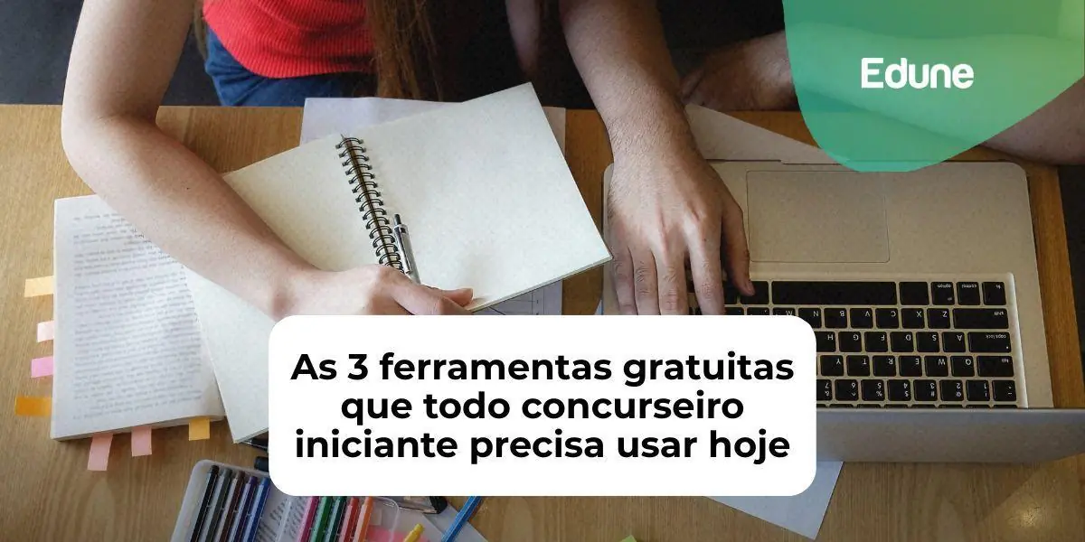 [As 3 ferramentas gratuitas que todo concurseiro iniciante precisa usar hoje]