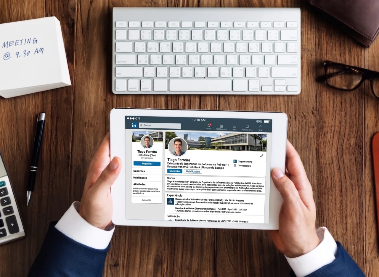 Guia do LinkedIn para estudantes: Como atrair recrutadores antes mesmo de se formar