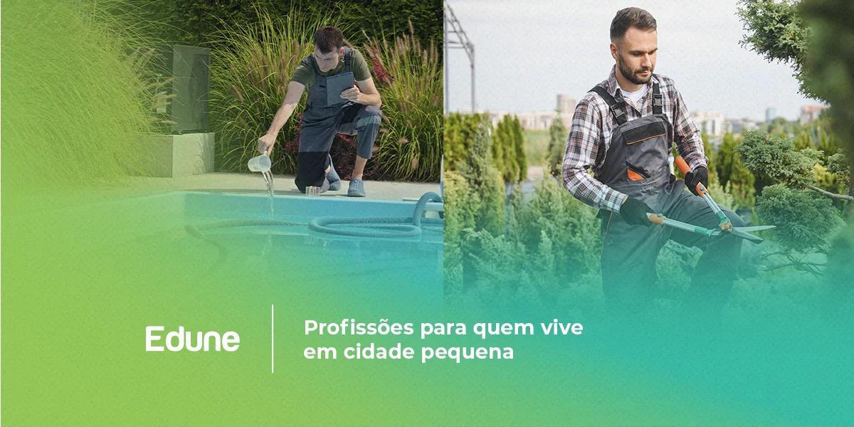 [Profissões para quem vive em cidade pequena]