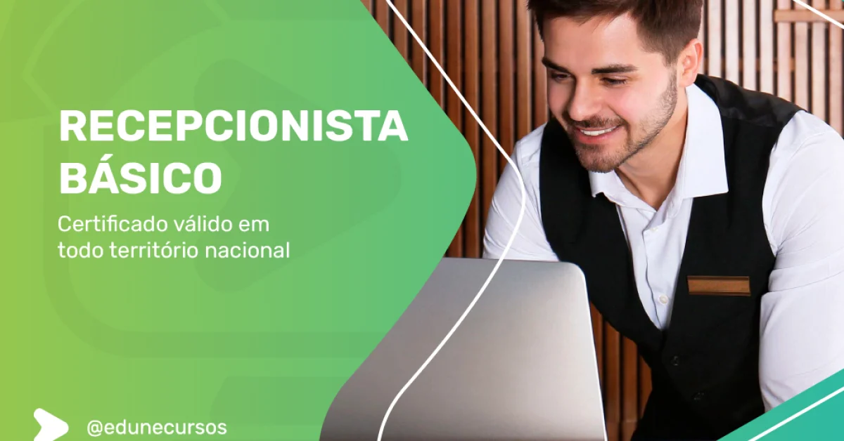 Curso Gratuito de Básico de Recepcionista | Edune Cursos