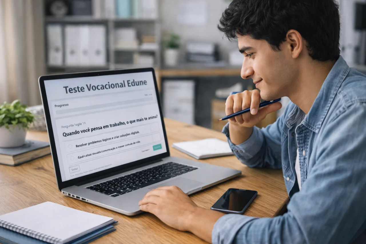 Teste vocacional gratuito: descubra qual profissão combina com você Teste vocacional gratuito: descubra qual profissão combina com você